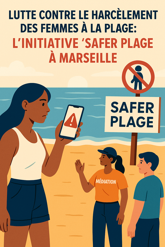 🛡️ Lutte contre le harcèlement des femmes à la plage : l’initiative "Safer Plage" à Marseille