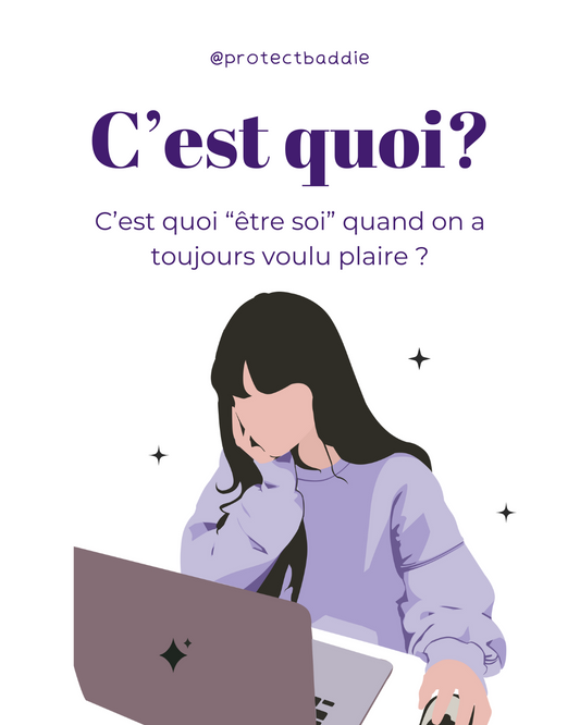 Être soi-même : une libération après des années à plaire