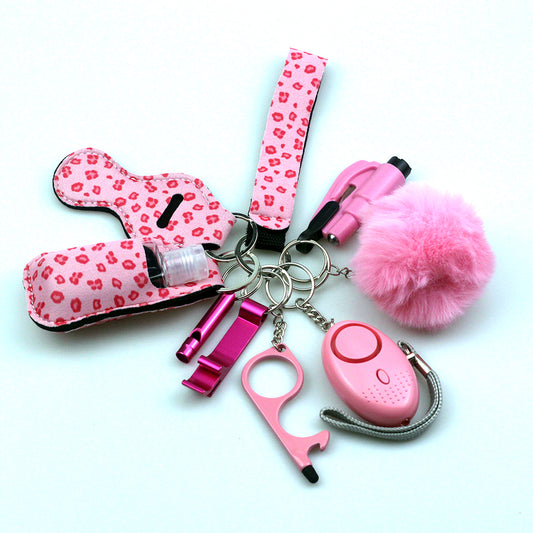 Floral Softness Self-Defense Keychain Pack: Harmony and Protection in All Subtlety