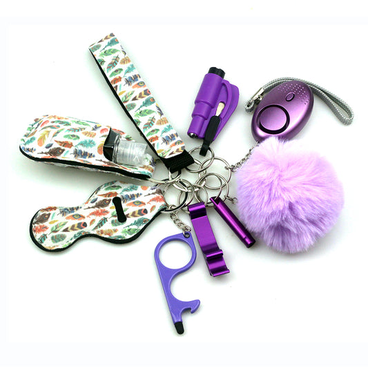 Enchanted Feathers Self-Defense Keychain Pack: Boldly Express Your Style