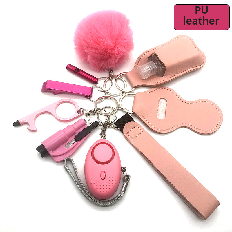 Pink Softness Self-Defense Keychain Pack - Protect yourself with Delicacy