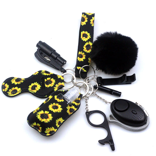 Black Sun Self-Defense Keychain Pack: Affirm your Enigmatic Style