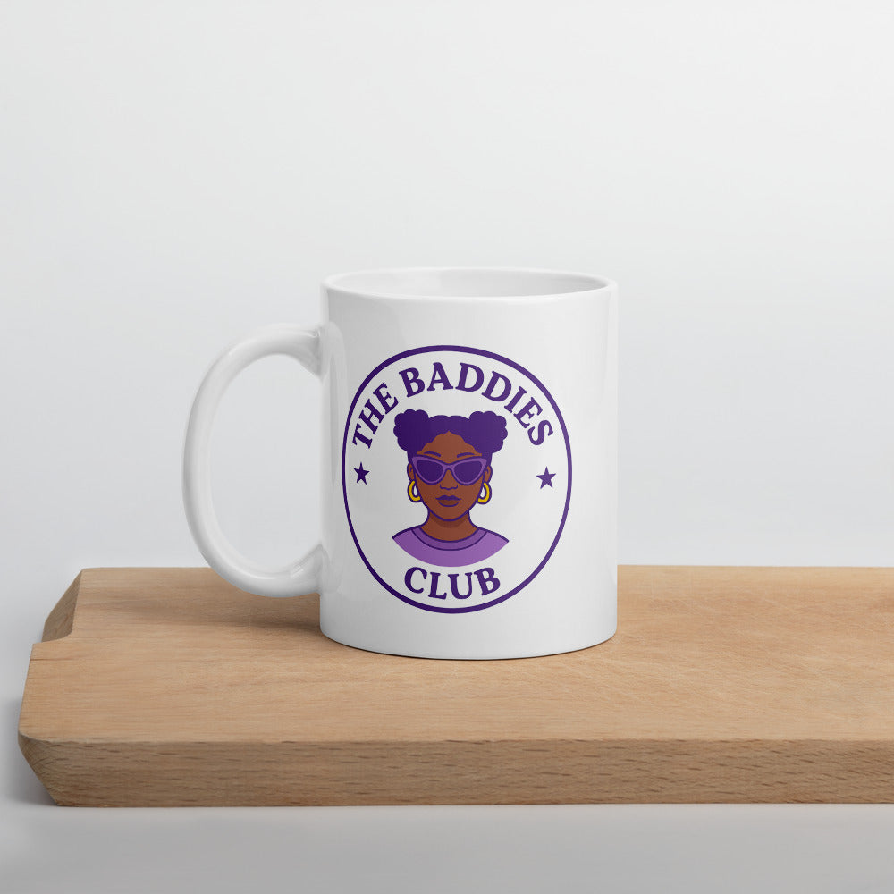 Tasse The Baddies Club – Mug illustré Power buns🌺