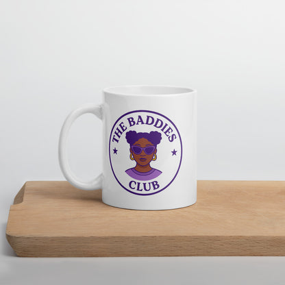 Tasse The Baddies Club – Mug illustré Power buns🌺