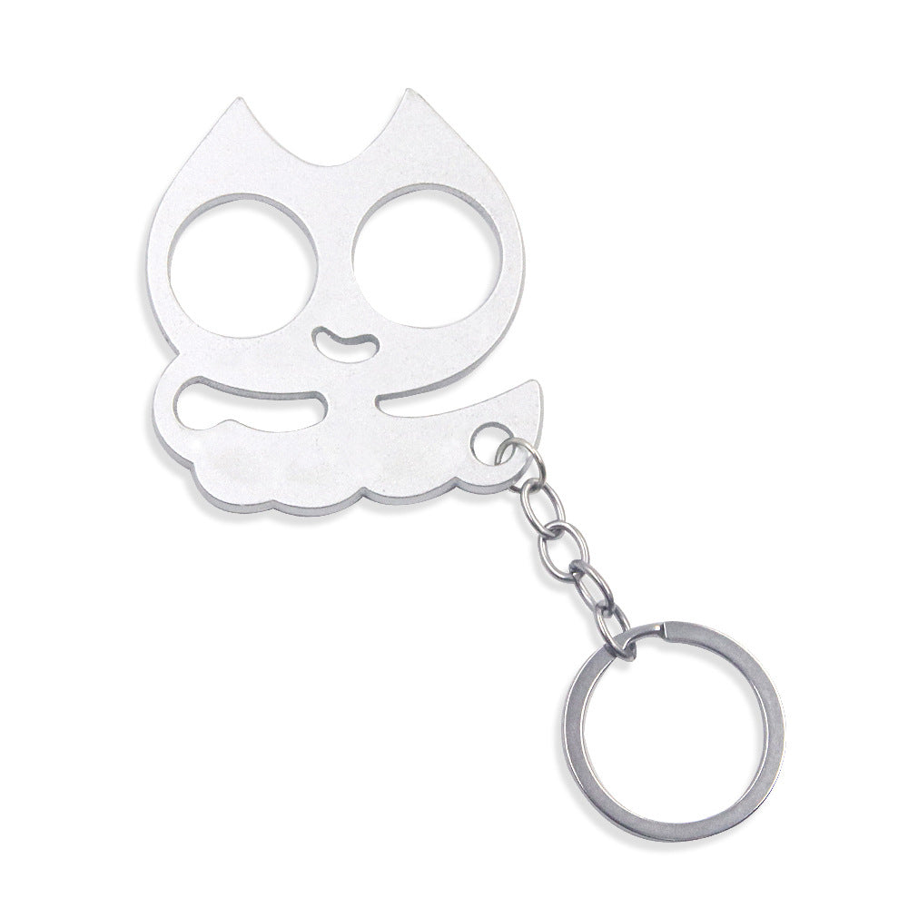 Feline Defense Keychain: Protect Yourself in Style