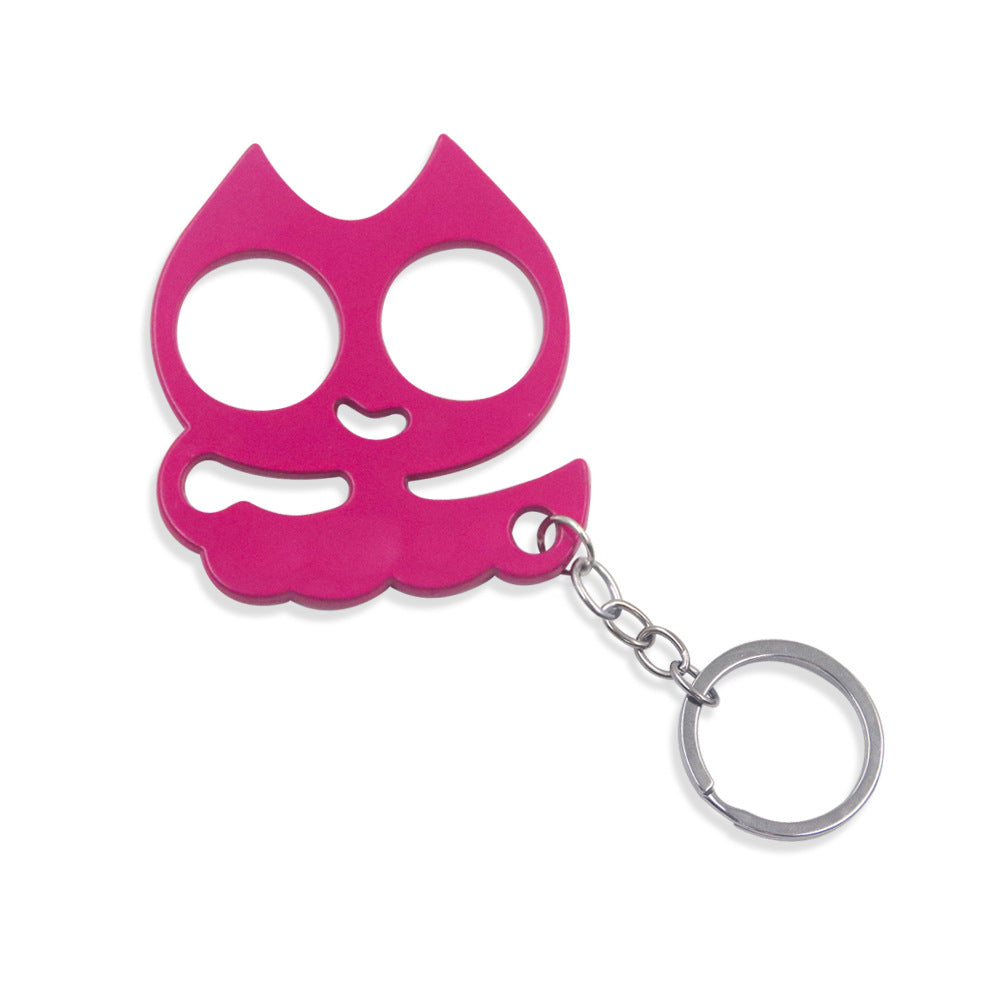 Feline Defense Keychain: Protect Yourself in Style