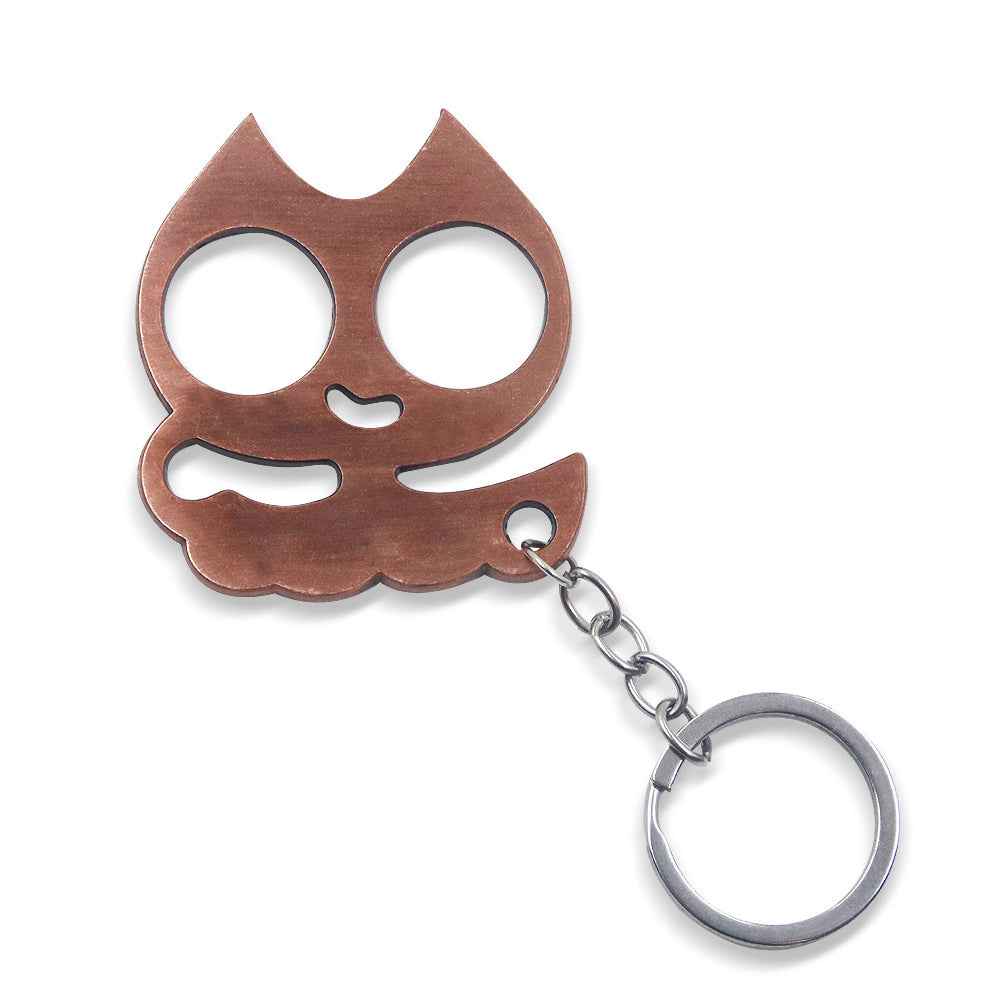 Feline Defense Keychain: Protect Yourself in Style