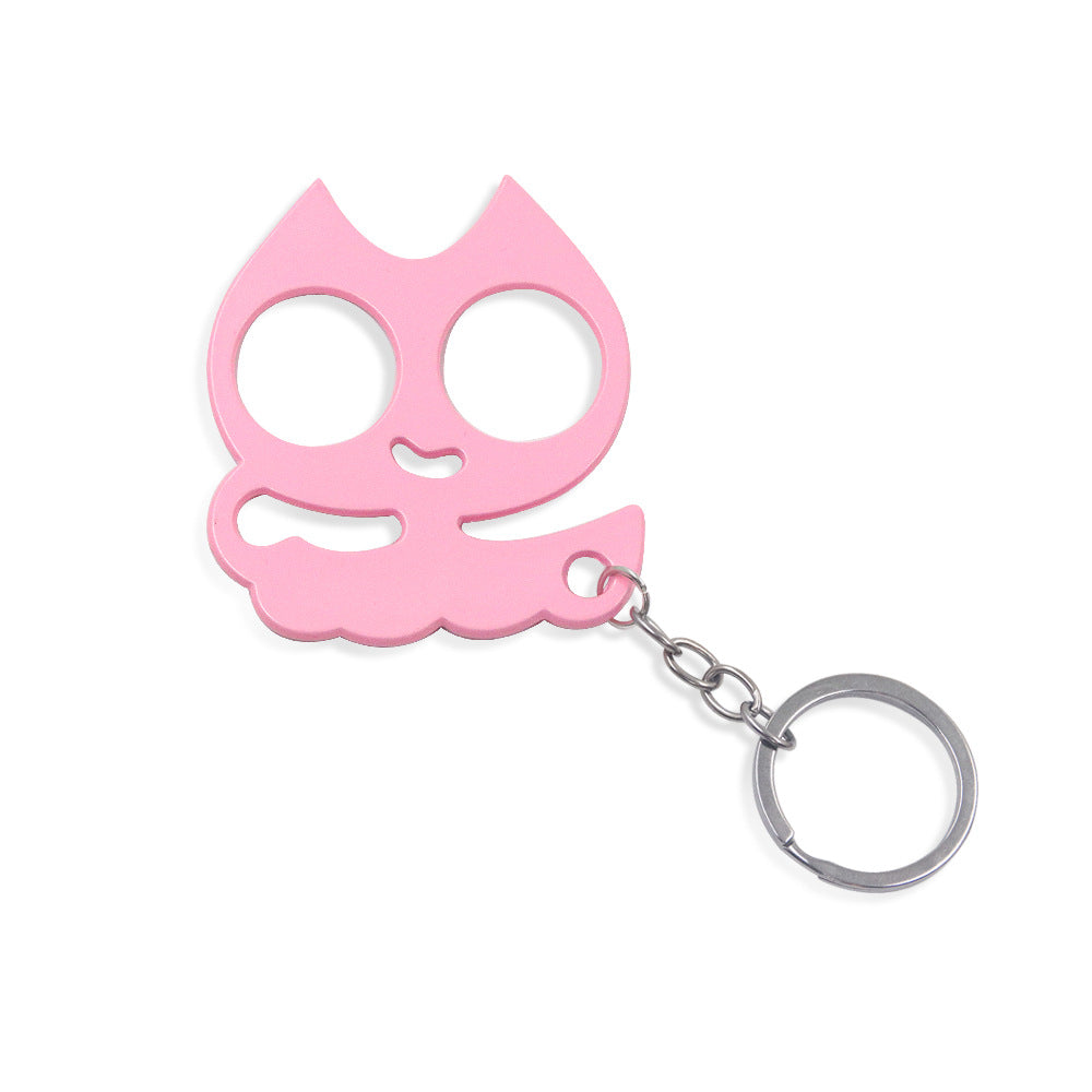 Feline Defense Keychain: Protect Yourself in Style