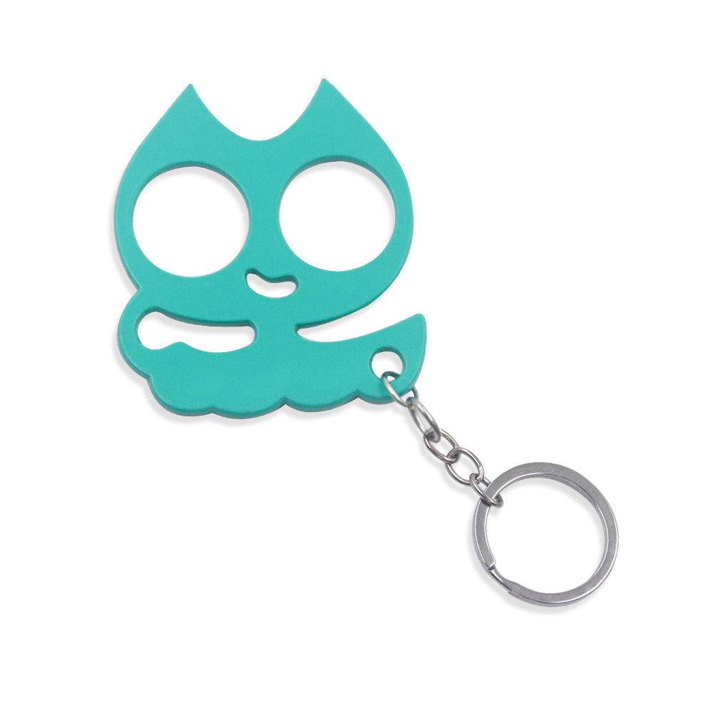 Feline Defense Keychain: Protect Yourself in Style