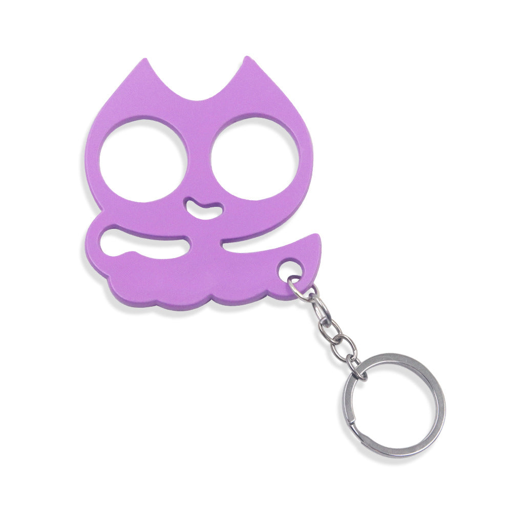 Feline Defense Keychain: Protect Yourself in Style