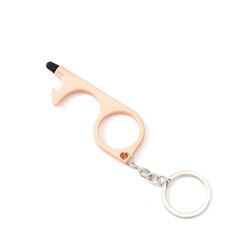 Anti-bacterial protection key ring - The practical solution to avoid direct contact