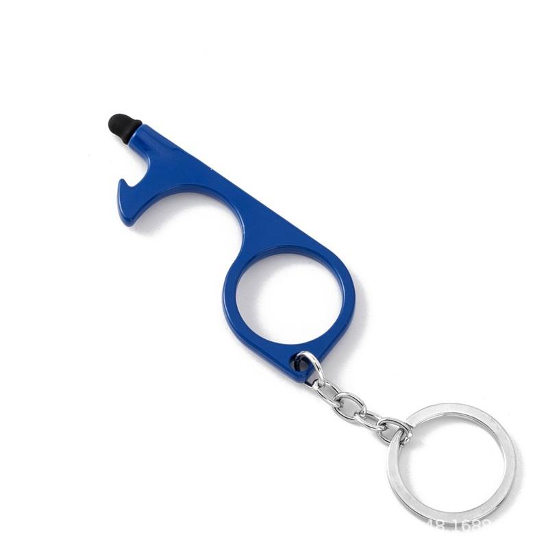 Anti-bacterial protection key ring - The practical solution to avoid direct contact