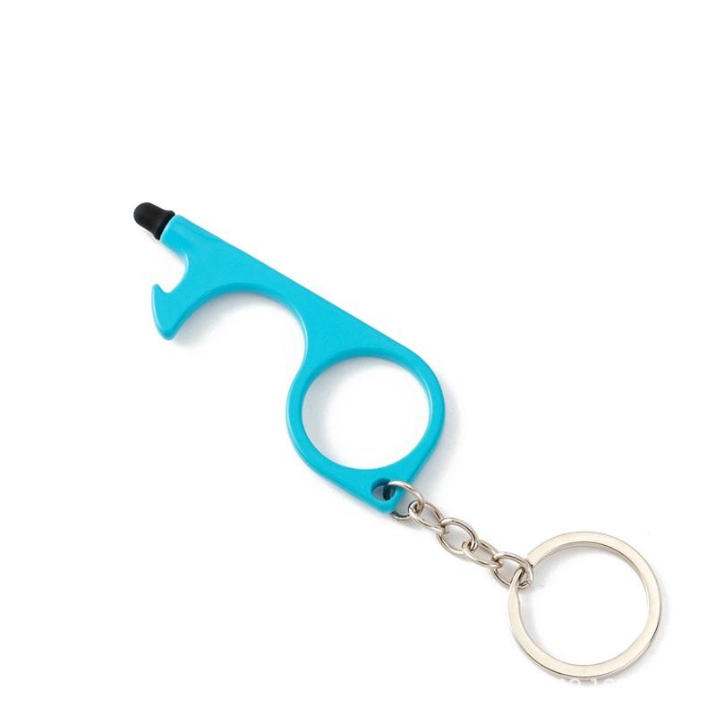 Anti-bacterial protection key ring - The practical solution to avoid direct contact