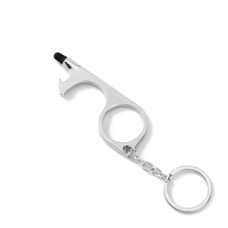 Anti-bacterial protection key ring - The practical solution to avoid direct contact