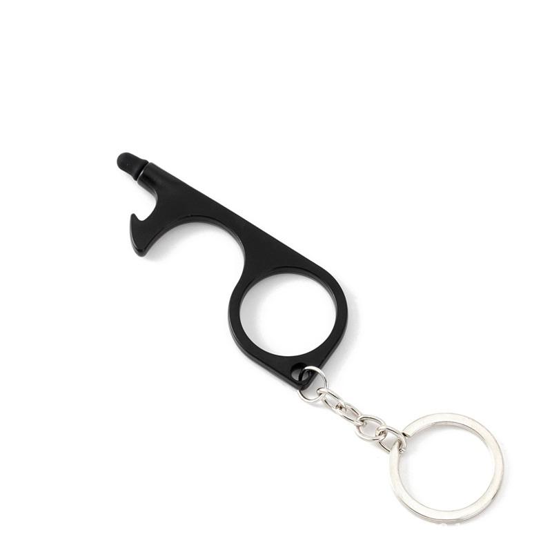 Anti-bacterial protection key ring - The practical solution to avoid direct contact