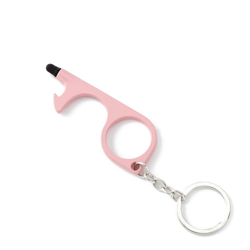 Anti-bacterial protection key ring - The practical solution to avoid direct contact