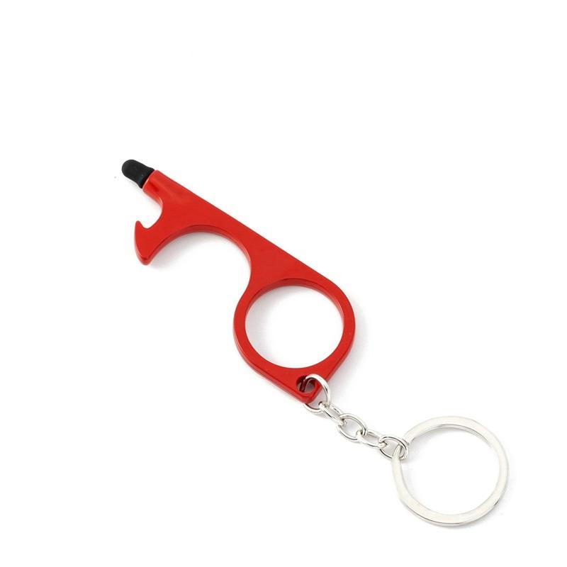 Anti-bacterial protection key ring - The practical solution to avoid direct contact