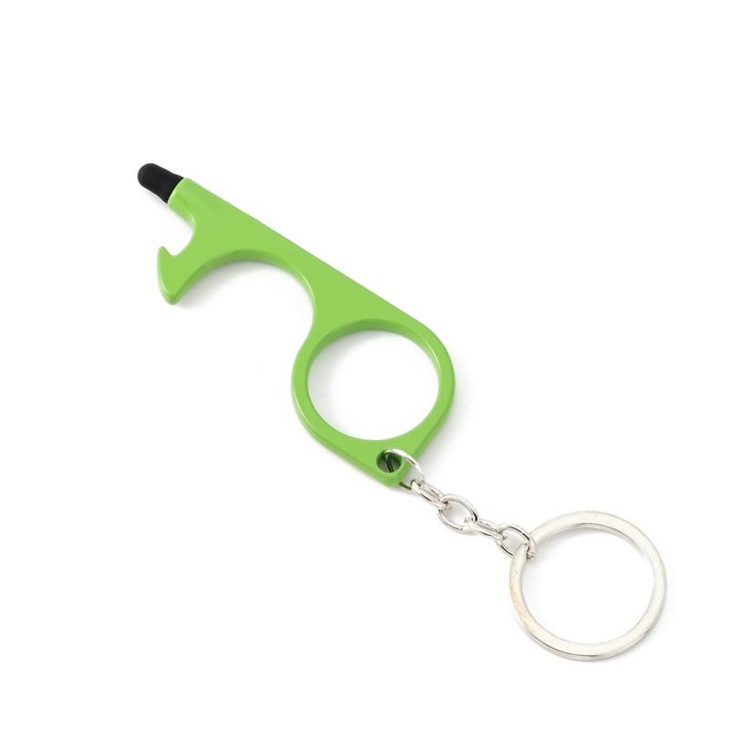 Anti-bacterial protection key ring - The practical solution to avoid direct contact