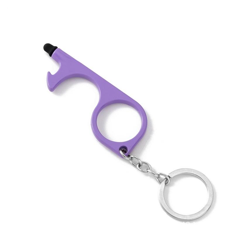 Anti-bacterial protection key ring - The practical solution to avoid direct contact