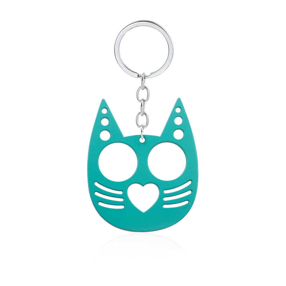 Cat-shaped keychain - Light and discreet defense weapon