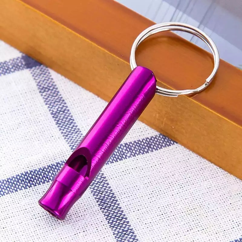 Sifflet de défense pour femmes - Accessoire de sécurité compact et pratique